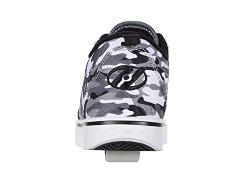 HEELYS Pro 20 Prints Skate Shoe for Adult, Little,and Big Kids - Breathable Microfiber Lining, Padded Footbed, and Long-Lasting Footwear Charcoal/Grey/Camo 13 Little Kid M - Image 5