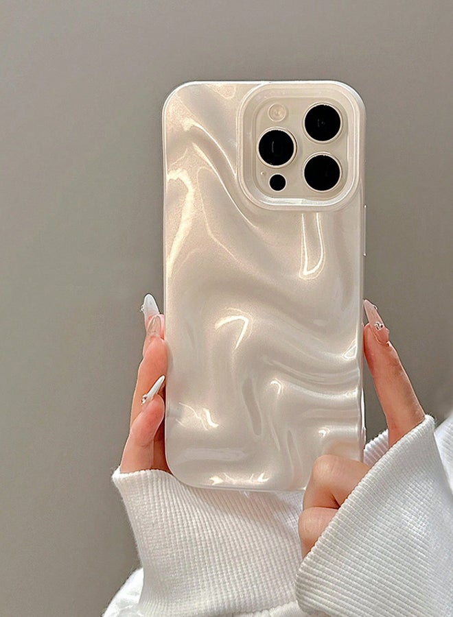 تايك تو غطاء آيفون بنسيج ثلاثي الأبعاد بنمط تموجات الماء - Image 1