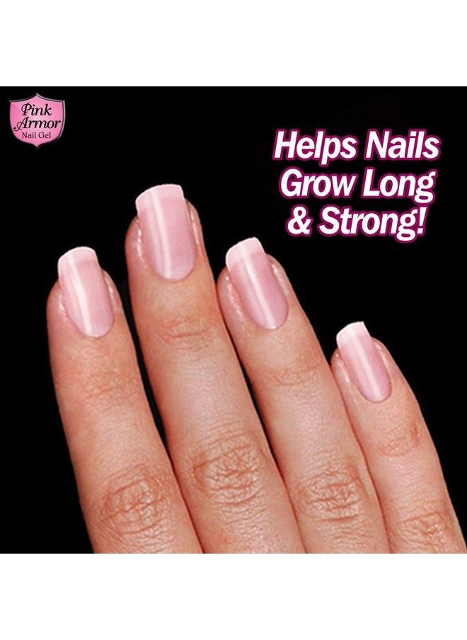 Armor Nail Gel, Pink, 0.45 Fl Oz, As Seen on TV - pzsku/Z44AC6617D61E3E491FDDZ/45/_/1686645642/39266554-1808-474e-b71b-2a48fef52105