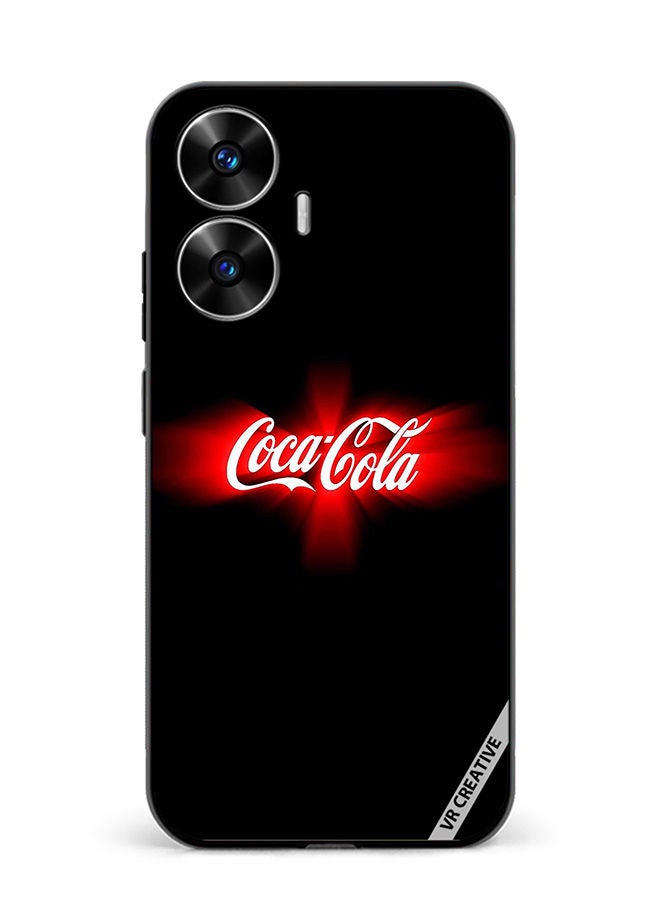 VR CREATIVE Protective Case Cover For Realme C55 Cocacola Design Multicolour - Image 1
