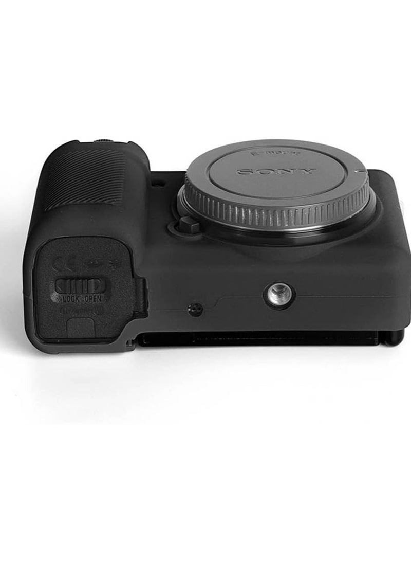 Camera Bag for Sony ZV-E10/ZV-E10L, Vlog Style Alpha ZV-E10 ZV-E10L Digital Camera Scratch Resistant Ultra Thin Soft DSLR Camera Case with Screen Protector - Image 5