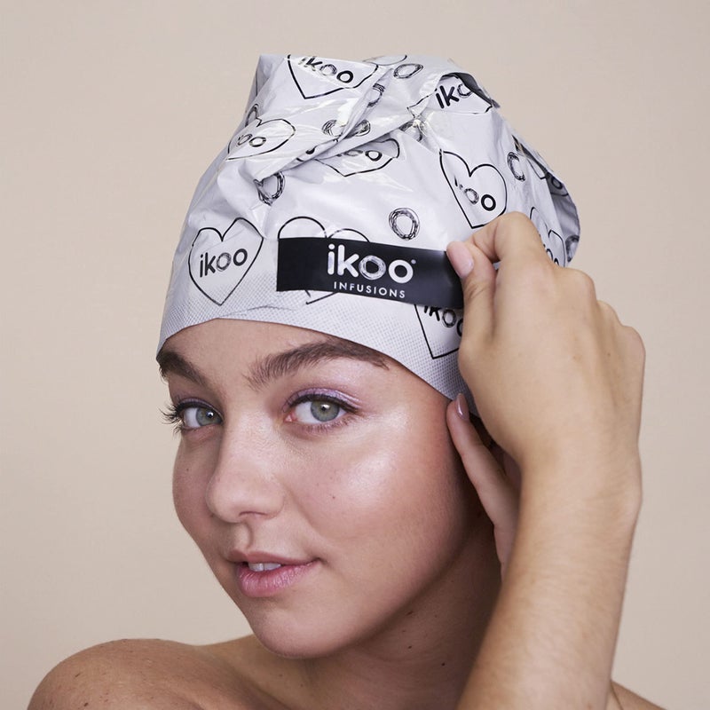 ikoo Hair Detox & Balance Thermal Treatment Wrap, Made for Excessively Dry or Damaged Hair, Deep Conditioning, Deeply Hydrates & Strengthens - 15 Pack - Image 4