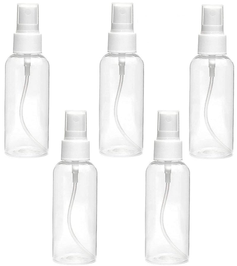 B-LOYAL Loyal Plastic Refillable Spray Empty Bottle 500ml Transparent Set of 8 - Image 1