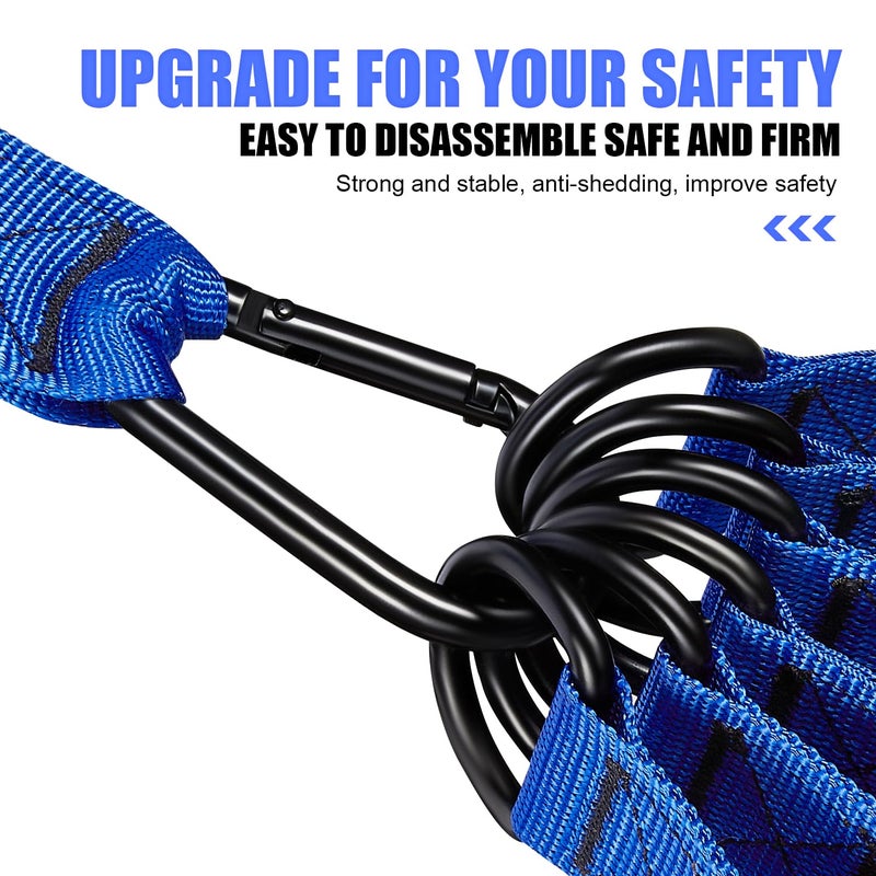 HPYGN Resistance Bands, Weight Bands with Handles, Ankle Straps, Door Anchor, Exercise Equipment for Muscle Training, Heavy Duty Workout Bands Strength Training Equipment for Men - Image 3
