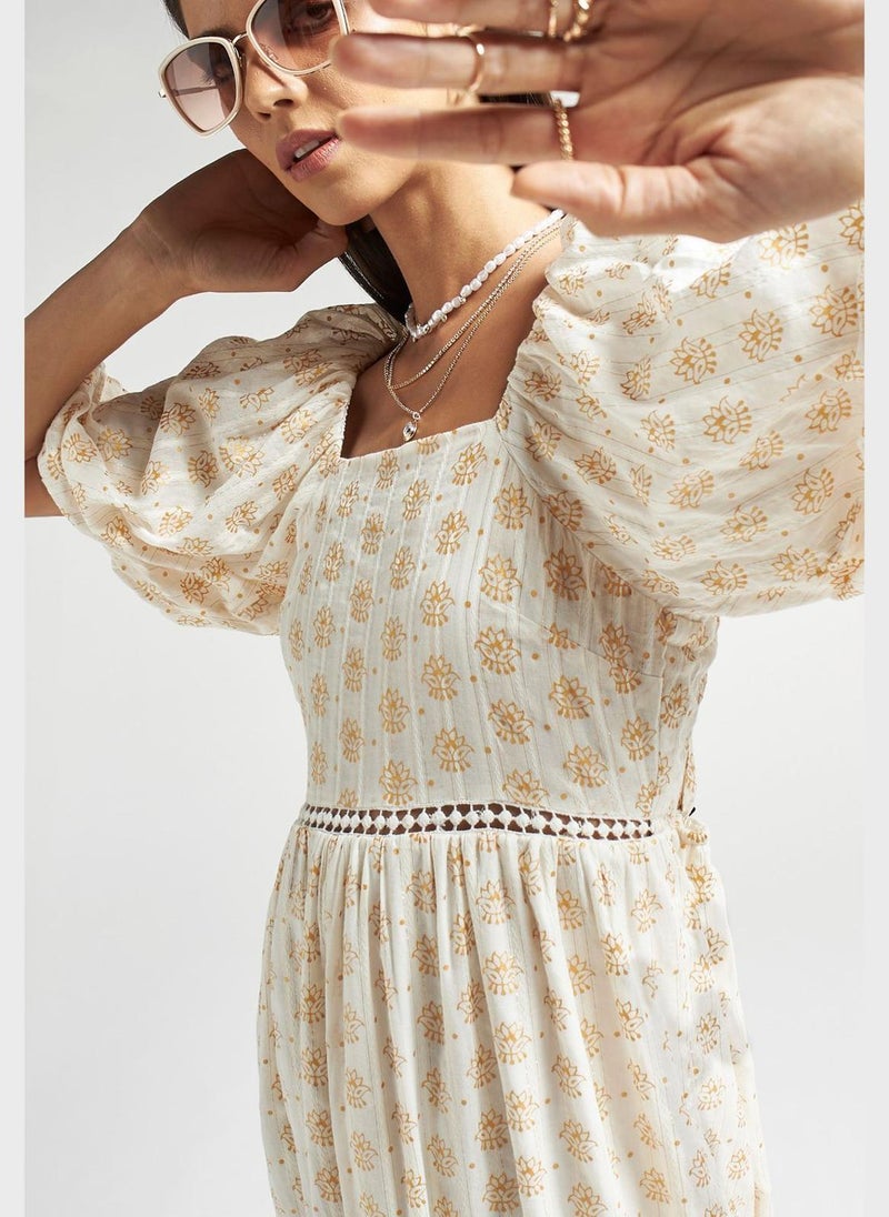 FAV Printed Tiered Dress  - Image 3