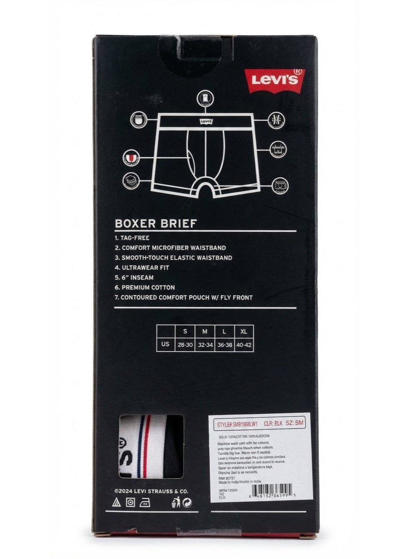 ليفايز بوكسر ليفيز - عبوة من 5 قطع، قطن فاخر 100% للرجال - Image 3