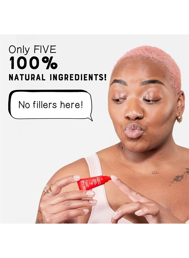 DR. LIPP د. ليب، تينت الفجل الأحمر سوبر فود. 4 في 1. لوسيون شفاه، تينت شفاه، بلش خدود، لوسيون عيون ملون. 100% من أصل طبيعي. 8 مل. - Image 3