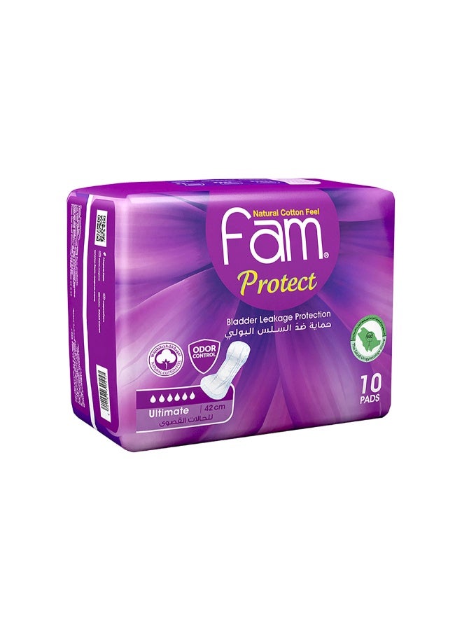 Fam Protect  Incontinence  Ultimate 10 pads - Image 2