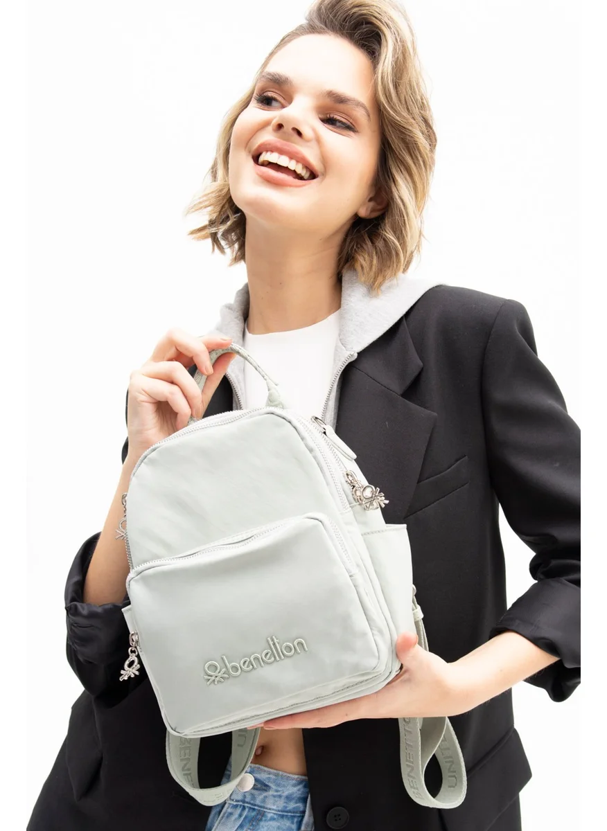 يونايتد كولورز أوف بينتيون Benetton Women's Backpack Water Green BNT1186