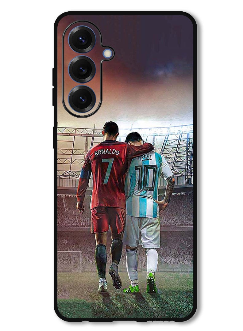 Theodor Protective Case Anti Scratch Shock Proof Bumper Cover For Samsung Galaxy S25 Plus Ronaldo Messi - Image 1