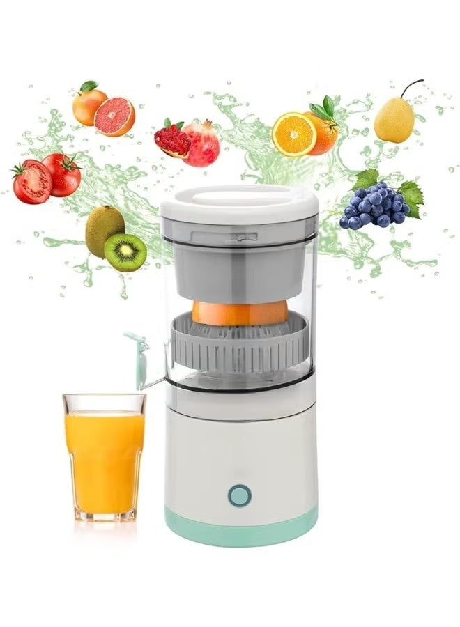 A ZONE Electric Juicer, Rechargeable BPA-Free Electric Citrus Juicer, Portable Juicer for Oranges, Lemons, Grapefruits, and Grapefruits with Easy Pour Spout, with New Ultra Powerful Motor for Easy Juicing - Image 1