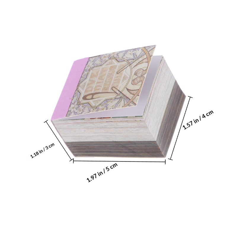 1 Set Vintage Material Paper Handbook Paper DIY Scrapbooking Base Paper - Image 2