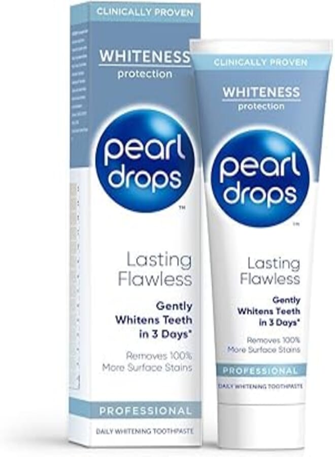 Pearl Drops - Lasting Flawless Professional Daily Toothpaste - Whiter Teeth In 3 Days - (75ml)