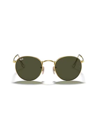 Unisex Round Sunglasses - RB3447-001 - Lens Size: 50mm - Gold - view 2
