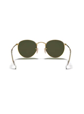 Unisex Round Sunglasses - RB3447-001 - Lens Size: 50mm - Gold - view 4