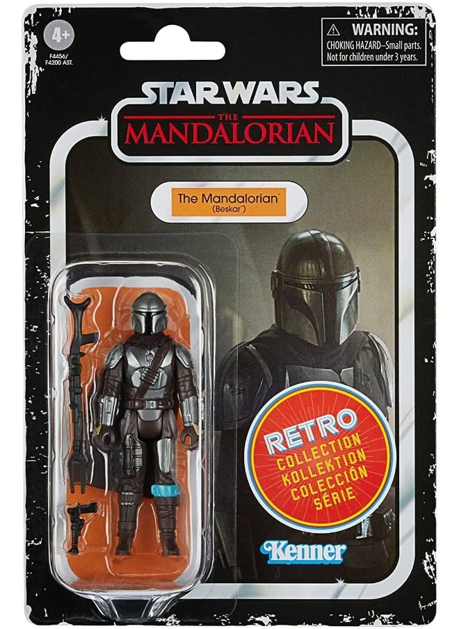 Kenner - Star Wars Retro Collection Mandalorian Approx. 3.6 inches (9.2 cm) Figure [Parallel Import] - Image 1