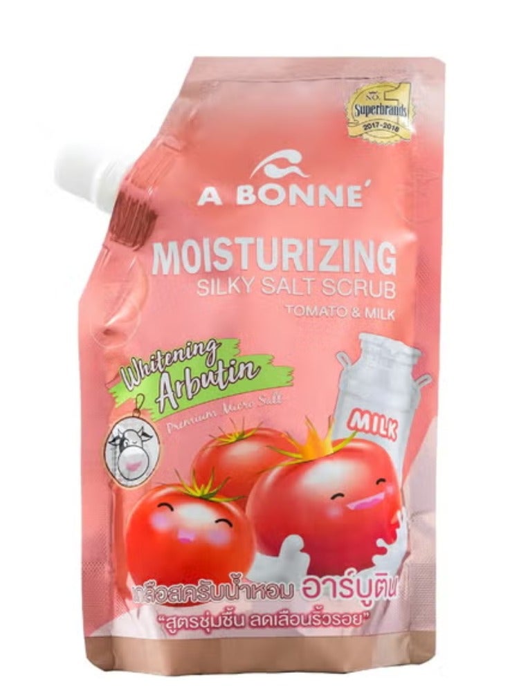 Tomato and milk skin scrub with spa salt 350 gm