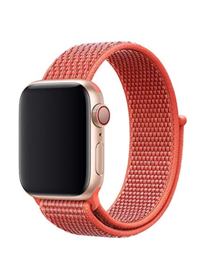 Devia Deluxe Series Sport3 Band For Apple Watch 38/40MM - Nectarine - Image 1