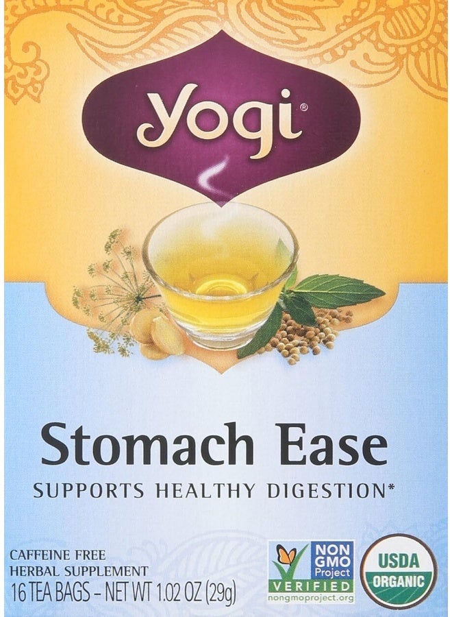 Yogi Tea Stomach Ease - Herbal Tea Bags - Image 1