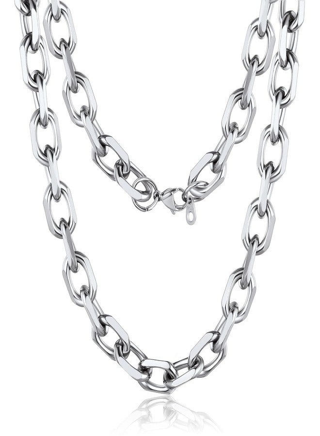 ChainsPro Necklace Men 18inch Chain Rolo Cable Link Chain Stainless Steel Necklaces Men Gift - Image 1