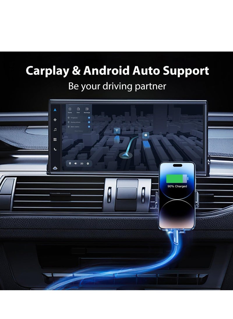 ELTRAZONE USB C Cable Lightning Cable [65W 4 in 1 Fast Charging Cable] Flat Braided USB C to USB C Charger Cord, Multi Charging Cable Combo Type C/USB A/Lightning Port for iPhone/iPad/Samsung, 3ft - Image 4