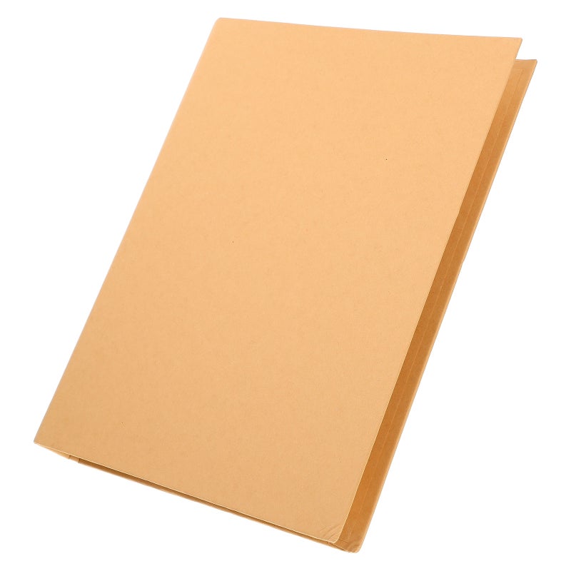 Kraft Paper Binder Refillable Notebook Cover Loose-leaf Notebook Shell Students Binder Shell Binder Cover Binder Notebook Binder Cover Kraft Paper Binder Reusable Notebook Shell - Image 1
