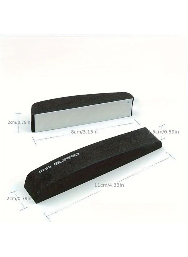 Yellow Universal EVA Foam Car Door Anti Collision Strip with Anti Scratch Sponge and Adhesive - Image 2