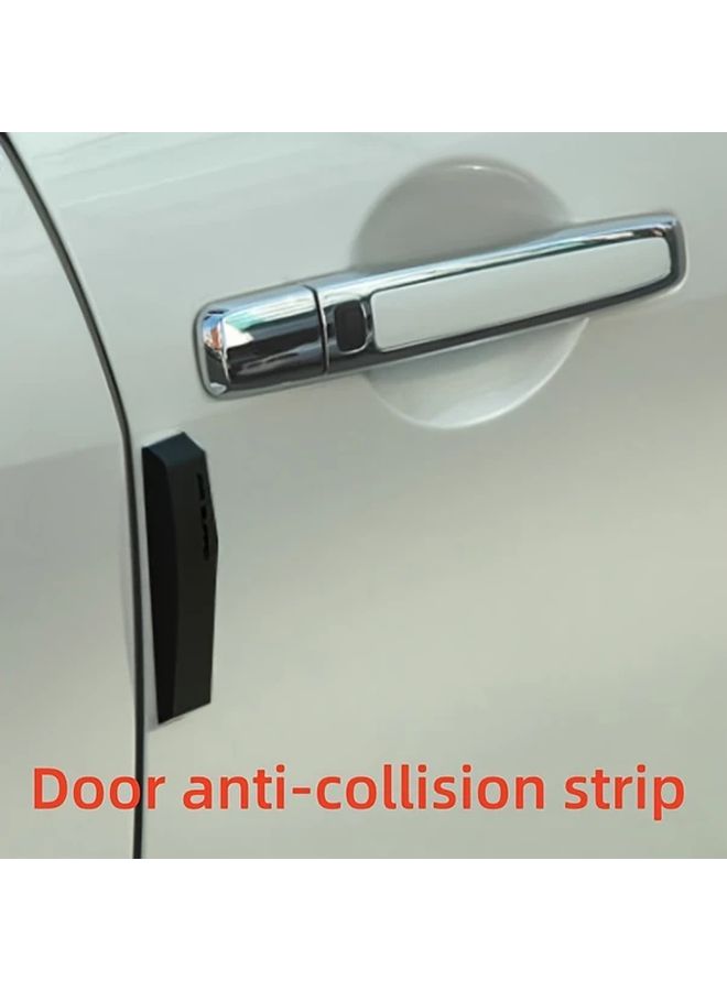 Yellow Universal EVA Foam Car Door Anti Collision Strip with Anti Scratch Sponge and Adhesive - Image 4