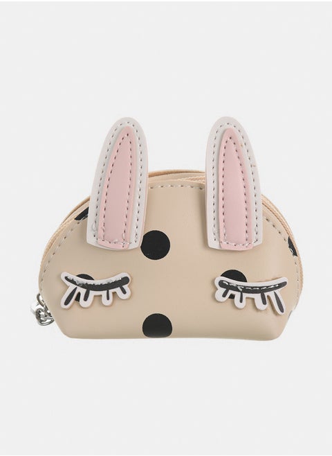 Mini cat wallet with key chain