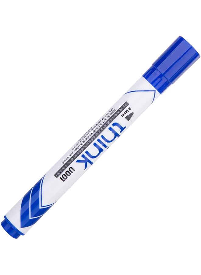 ديلي قلم تحديد قابل للمسح Eu00130، حبر منخفض الرائحة، عبوة من 12 قلم تحديد Eu00130 - Image 1