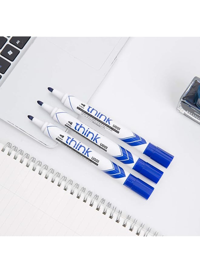 ديلي قلم تحديد قابل للمسح Eu00130، حبر منخفض الرائحة، عبوة من 12 قلم تحديد Eu00130 - Image 5