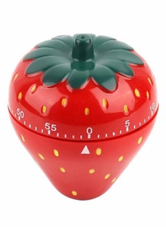 Y&D Kitchen Timer, Novelty Cute 60min 360 Degree Rotating Timers, Mechanical Ring Alarm Tools, for Time Management Cooking Learning Exercise Playing Game Timer - Strawberry  - Image 1
