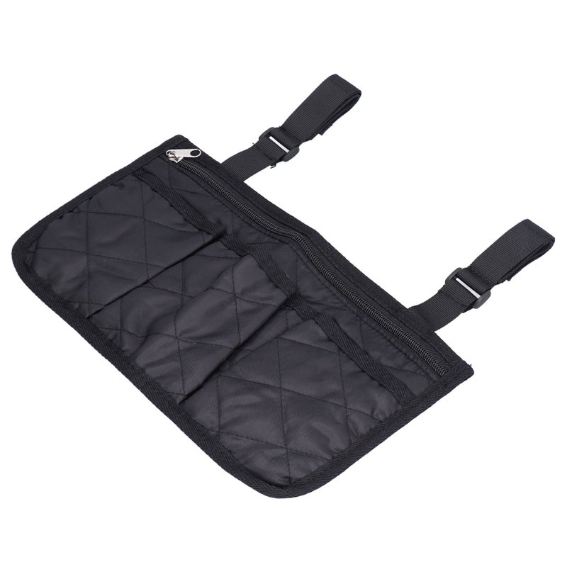 Wheelchair Side Bags Large Capacity Beautiful Practical Armrest Side Storage Bag for Mobile Scooters Strollers - Image 2