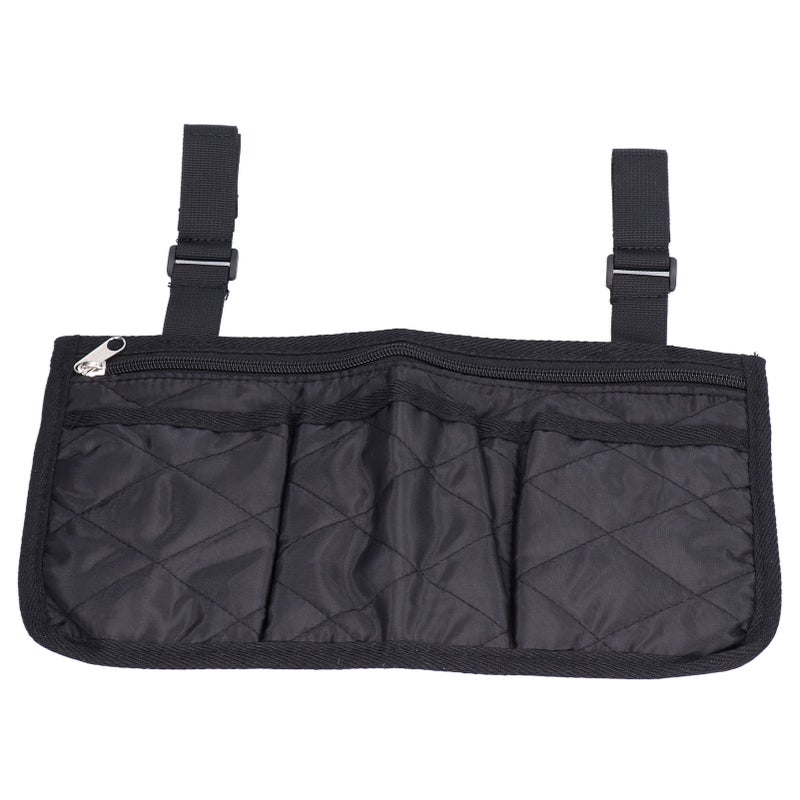 Wheelchair Side Bags Large Capacity Beautiful Practical Armrest Side Storage Bag for Mobile Scooters Strollers - Image 3