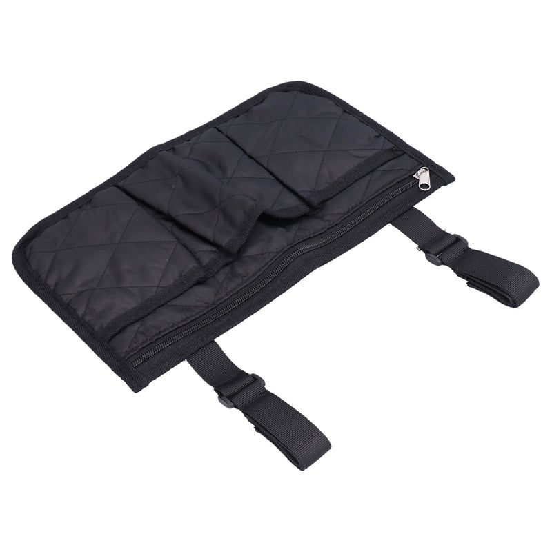 Wheelchair Side Bags Large Capacity Beautiful Practical Armrest Side Storage Bag for Mobile Scooters Strollers - Image 1