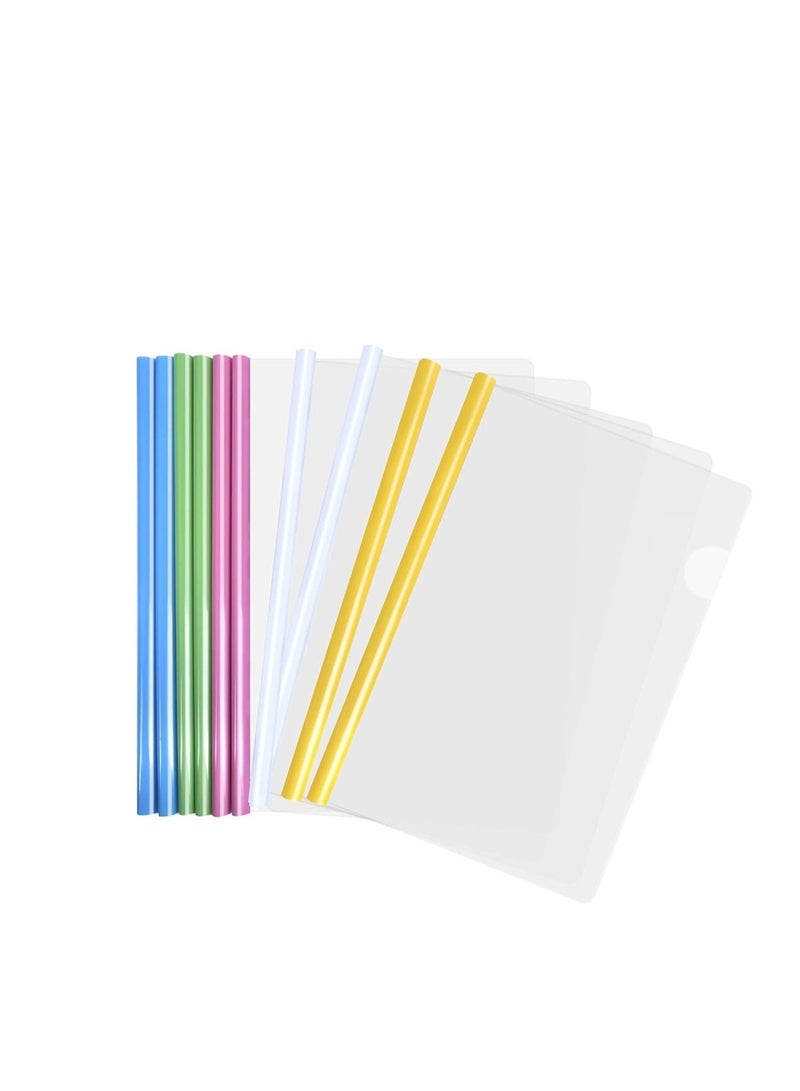 Libra ملفات شريطية منزلق متعددة الألوان (عبوة من 10 قطع) - Image 1