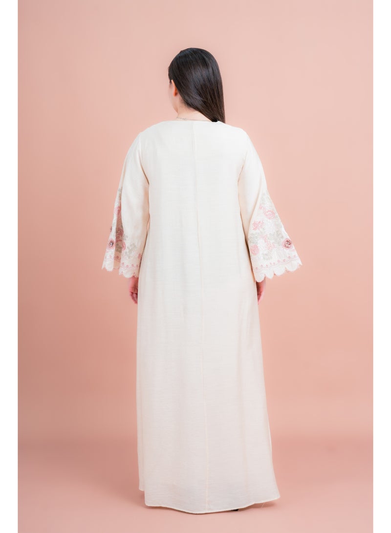 IKKXA Modern Embroidered Jalabiya - Image 3