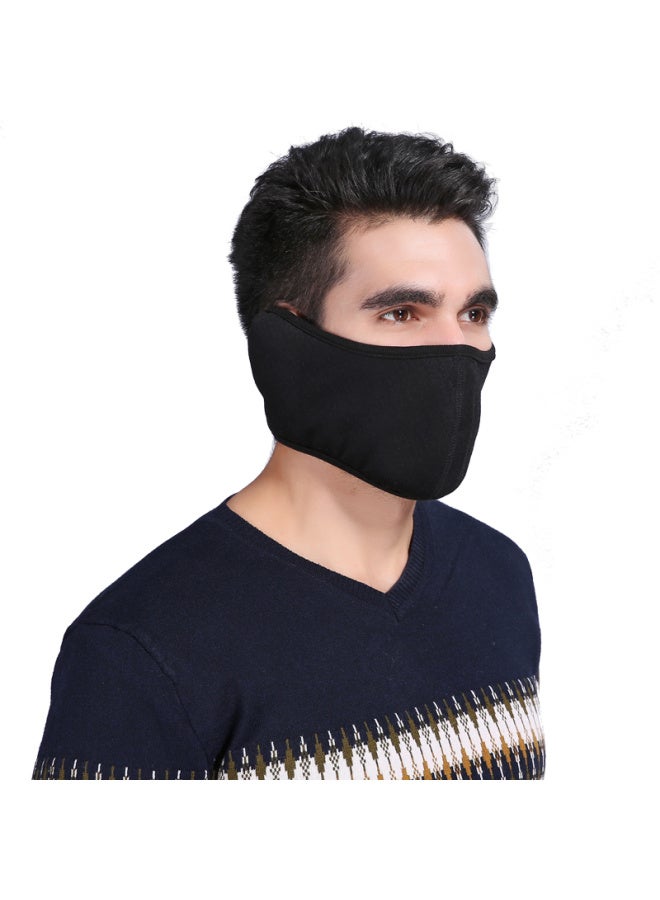 Jajalin Face Mask And Ear Cover, Cycling Face Shield, Winter Warmth For Men And Women, Electric Scooter Windproof Face Guard, Erbin Style, Black - Image 4