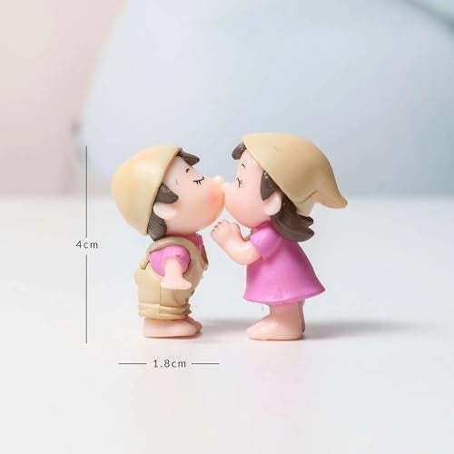ascension 1 Set Cute Miniature Figurine Gift for Your Love Romantic Valentine Day Gift for Girlfriend, Boyfriend Small Baby Couple Showpiece Valentine Day Gift Items Miniature Adventure Showpiece - Image 5