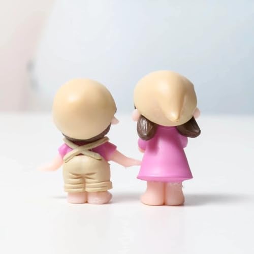 ascension 1 Set Cute Miniature Figurine Gift for Your Love Romantic Valentine Day Gift for Girlfriend, Boyfriend Small Baby Couple Showpiece Valentine Day Gift Items Miniature Adventure Showpiece - Image 3