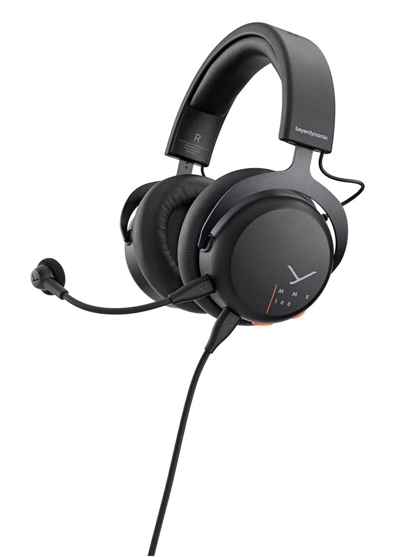Beyer Dynamic Beyerdynamic MMX 100 Black Gaming Headset Black  - Image 1