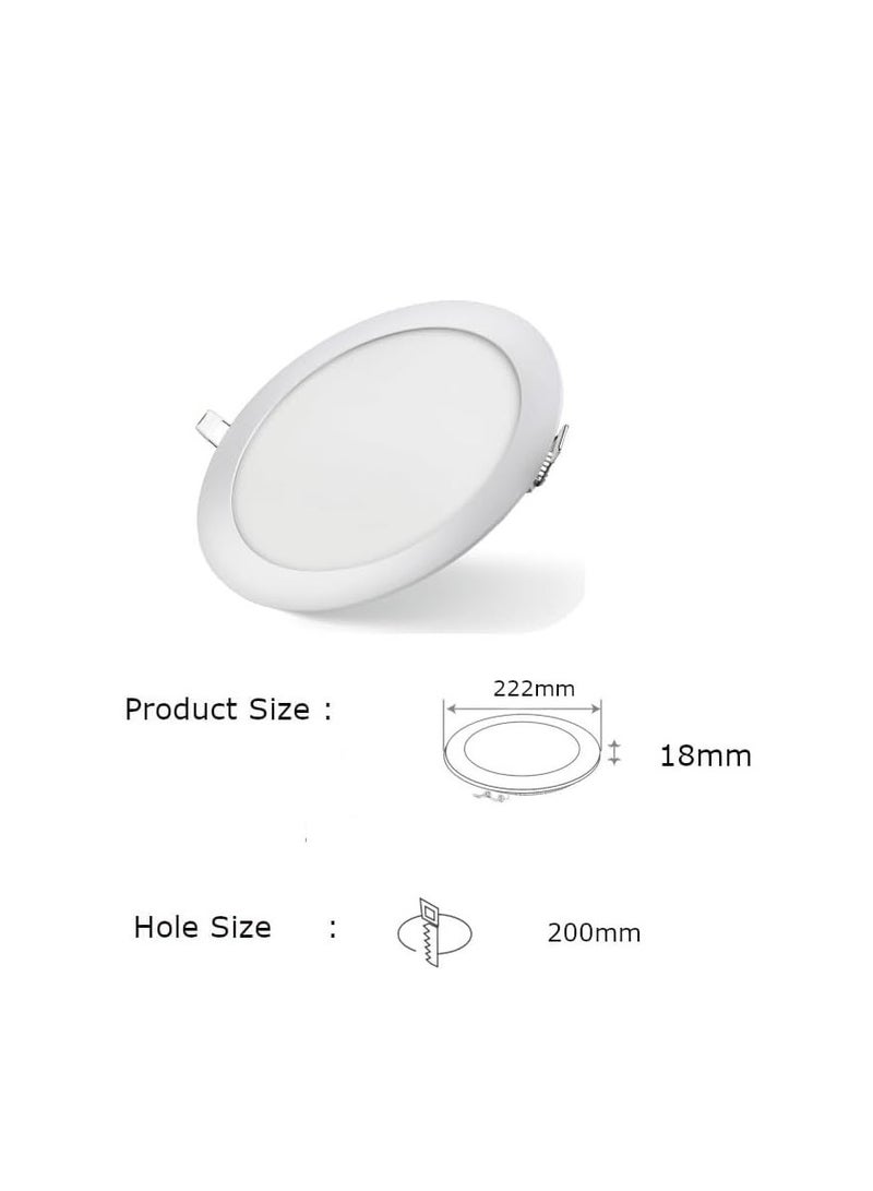 شروق الشمس لوحة إضاءة سقفية مستديرة مدمجة - Image 2