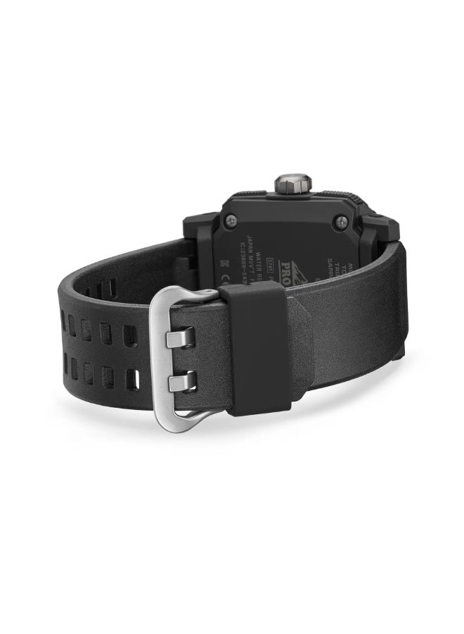 CASIO Pro Trek Watch Sapphire Crystal and Eco-Friendly Materials PRW-B1000-1D Men's Black - Image 2
