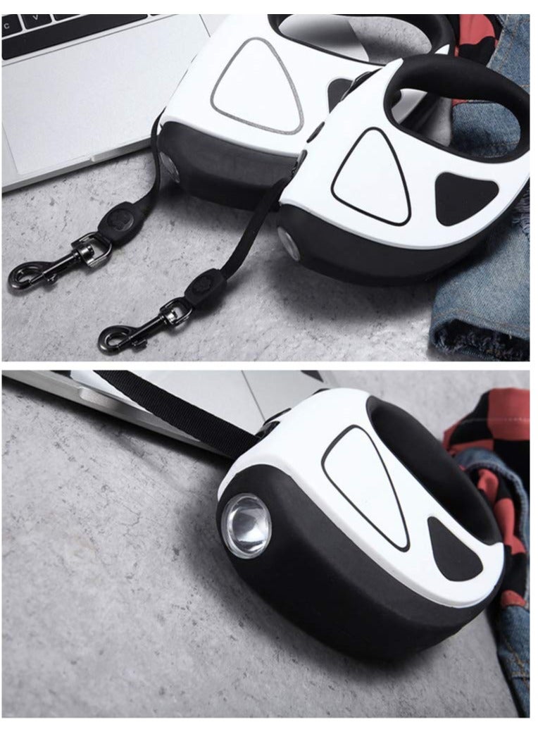 Generic Automatic Retractable Dog and Cat Traction Rope with Anti-entanglement Feature Strong Nylon Belt in Yellow  - Image 5