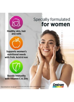 gsk Centrum Women Multivitamin Tablets 60's  - Image 3