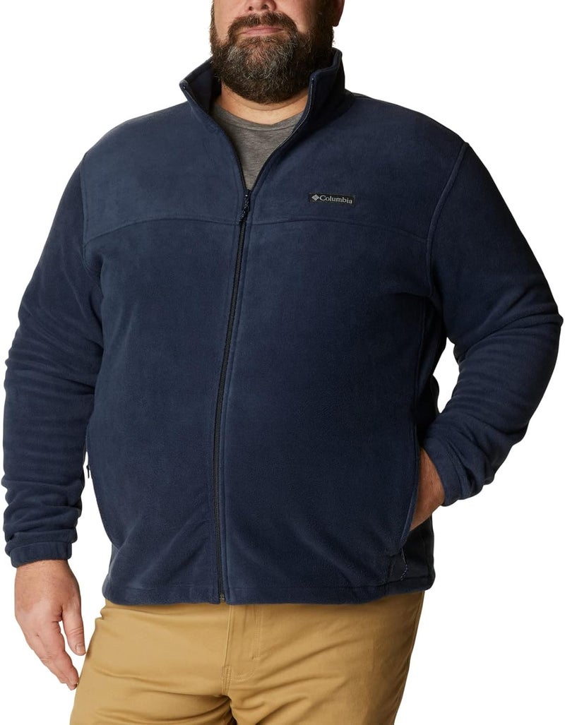 Columbia Men's Big and Tall Steens Mountain 2.0 Full Zip Fleece Jacket - Collegiate Navy - Image 1