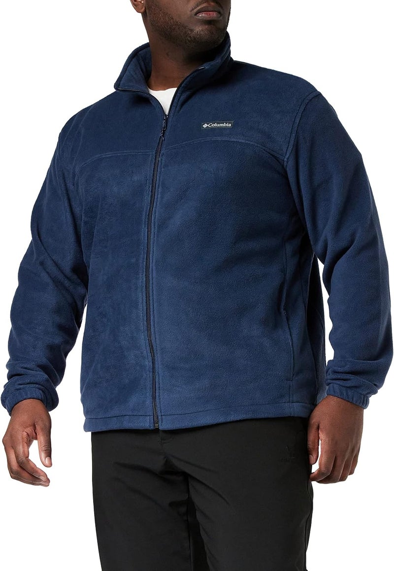 Columbia Men's Big and Tall Steens Mountain 2.0 Full Zip Fleece Jacket - Collegiate Navy - Image 3