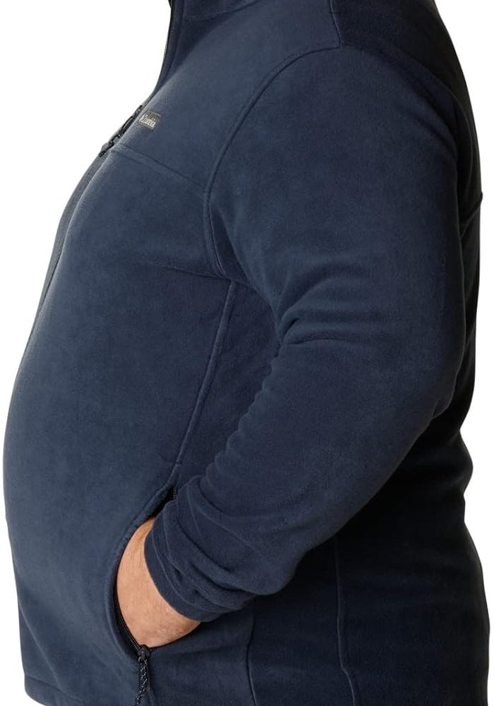 Columbia Men's Big and Tall Steens Mountain 2.0 Full Zip Fleece Jacket - Collegiate Navy - Image 5