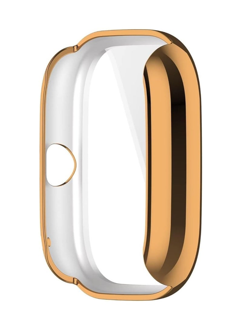 ELMO3EZZ TPU Protective Cover For Amazfit Bip 3 / Bip3 Pro Screen Protector Case For Amazfit SmartWatch Accessories Protection Shell (Rose Gold) - Image 2