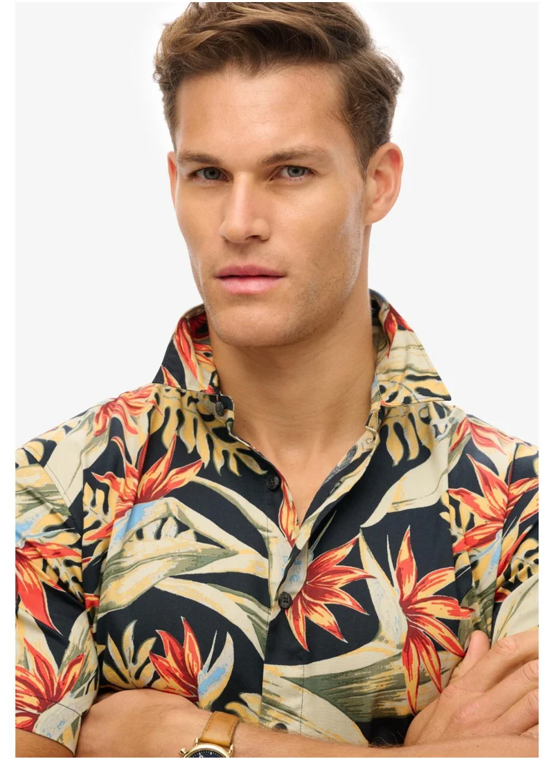 سوبر دراي Hawaiian Print Shirt